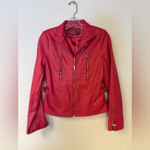 Vintage 80s pink fairweather jacket